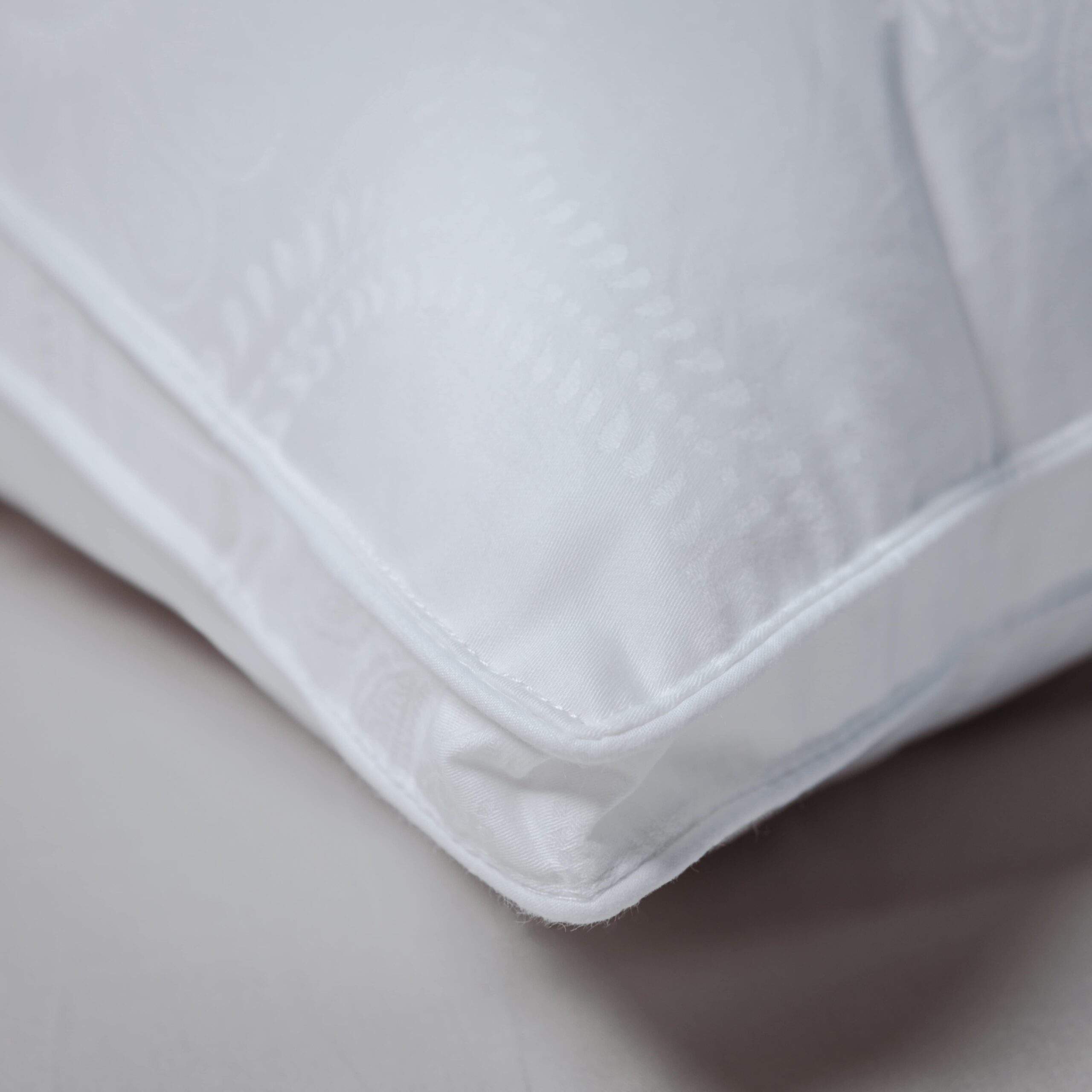 羽眠枕邊角縫線細節