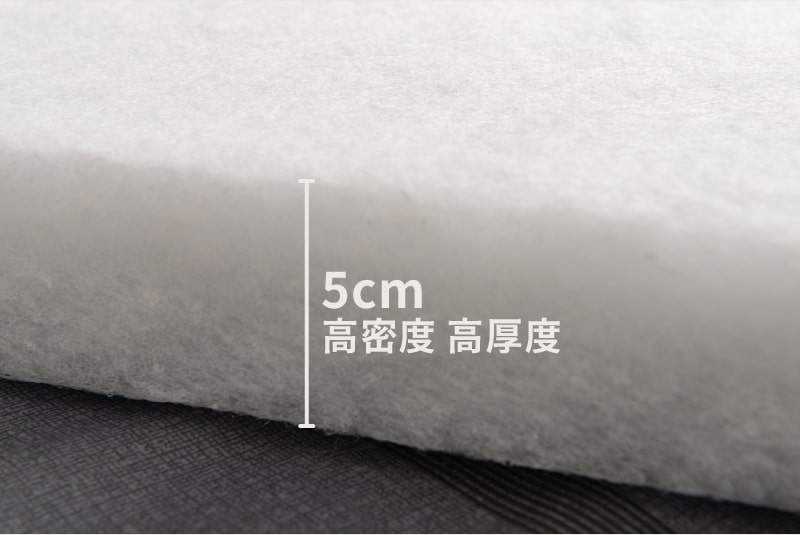 純棉透氣墊5cm高厚度